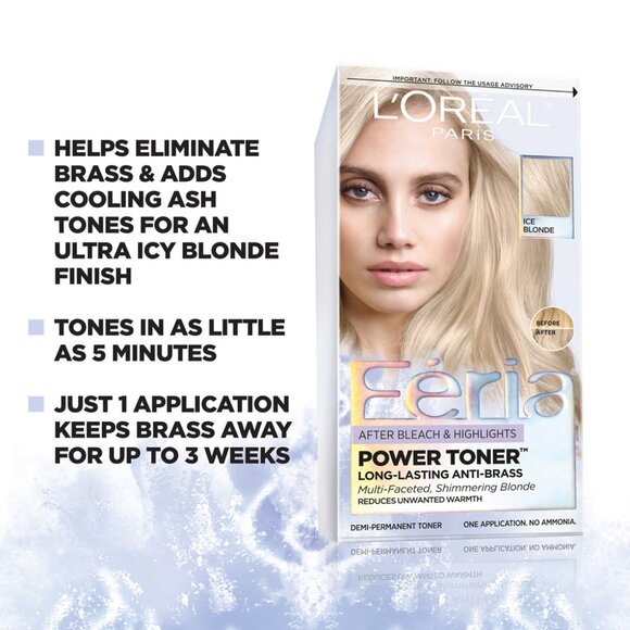 L'Oréal Paris Féria Power Toner, Ice Blonde - Picture 7 of 9
